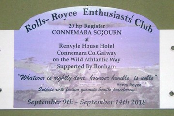 Irish Tour or Connemara Sojourn, September 2018