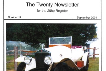 Newsletter 11 - Sept 2001