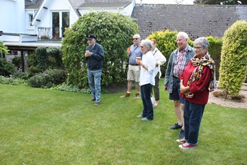L To R. Bill Rich, Tim Dukes,Angie Slaffer,Ann Dukes, Mike Mutters, Jan Mutters