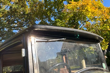 The Sun Visor Beyond The Windscreen Is A New Addition